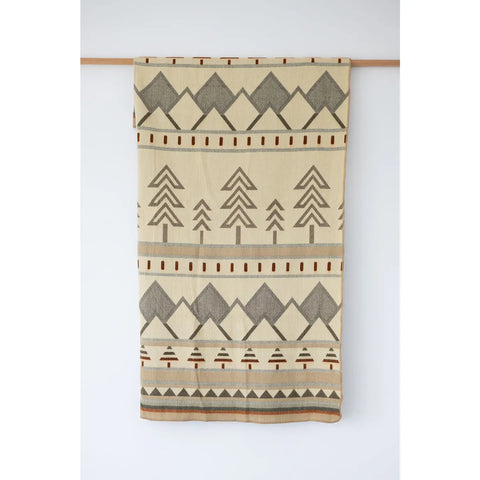 THE TREES throw blanket