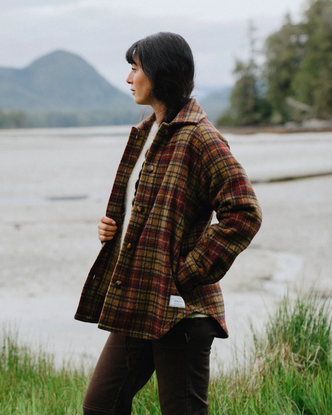 LOFT women’s plaid shacket – MOSS