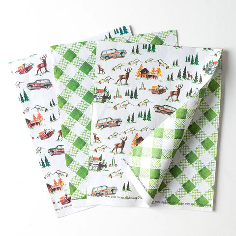 MOUNTAIN CABIN eco gift wrap