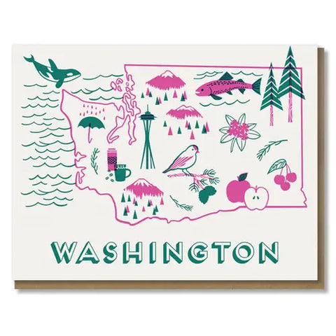 WASHINGTON ICON card