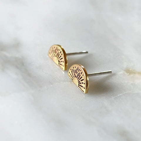 SUNRISE STUD earrings