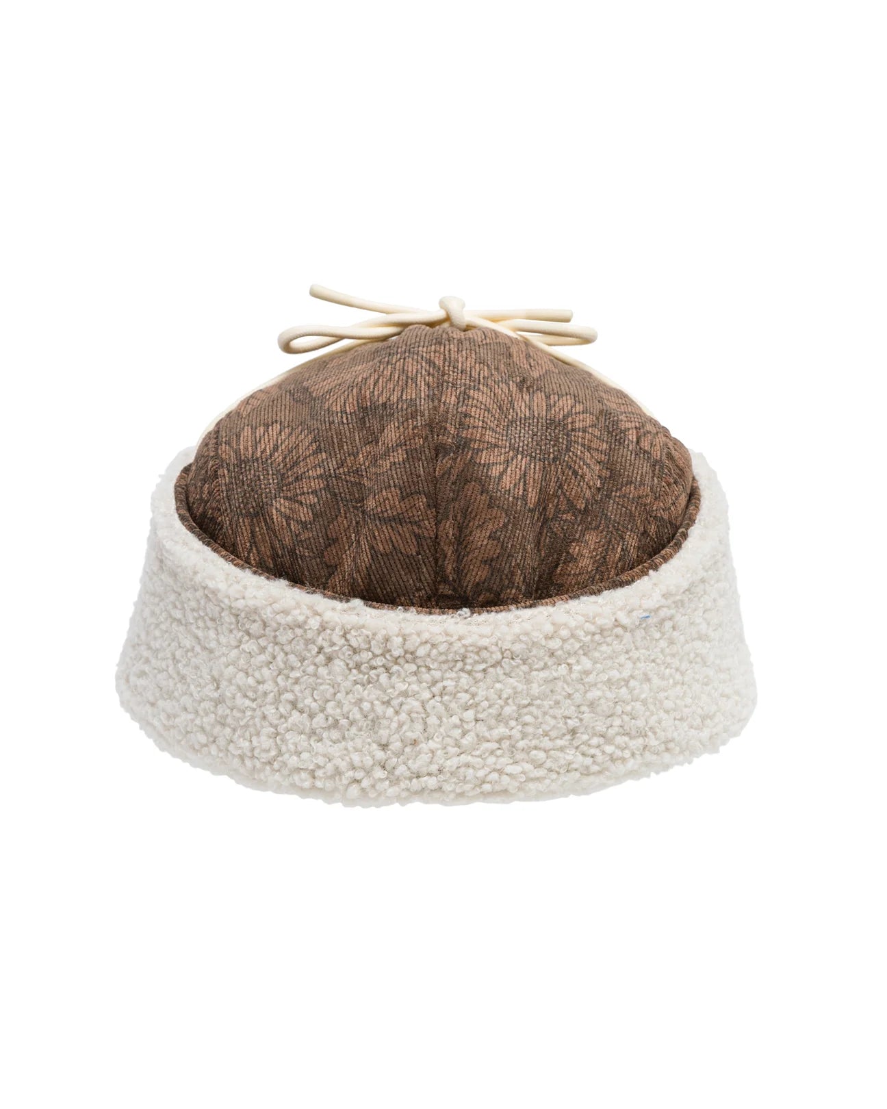 AUTUMN FOREST FLOOR corduroy flap cap