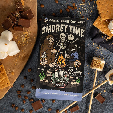 S'MOREY ground coffee beans