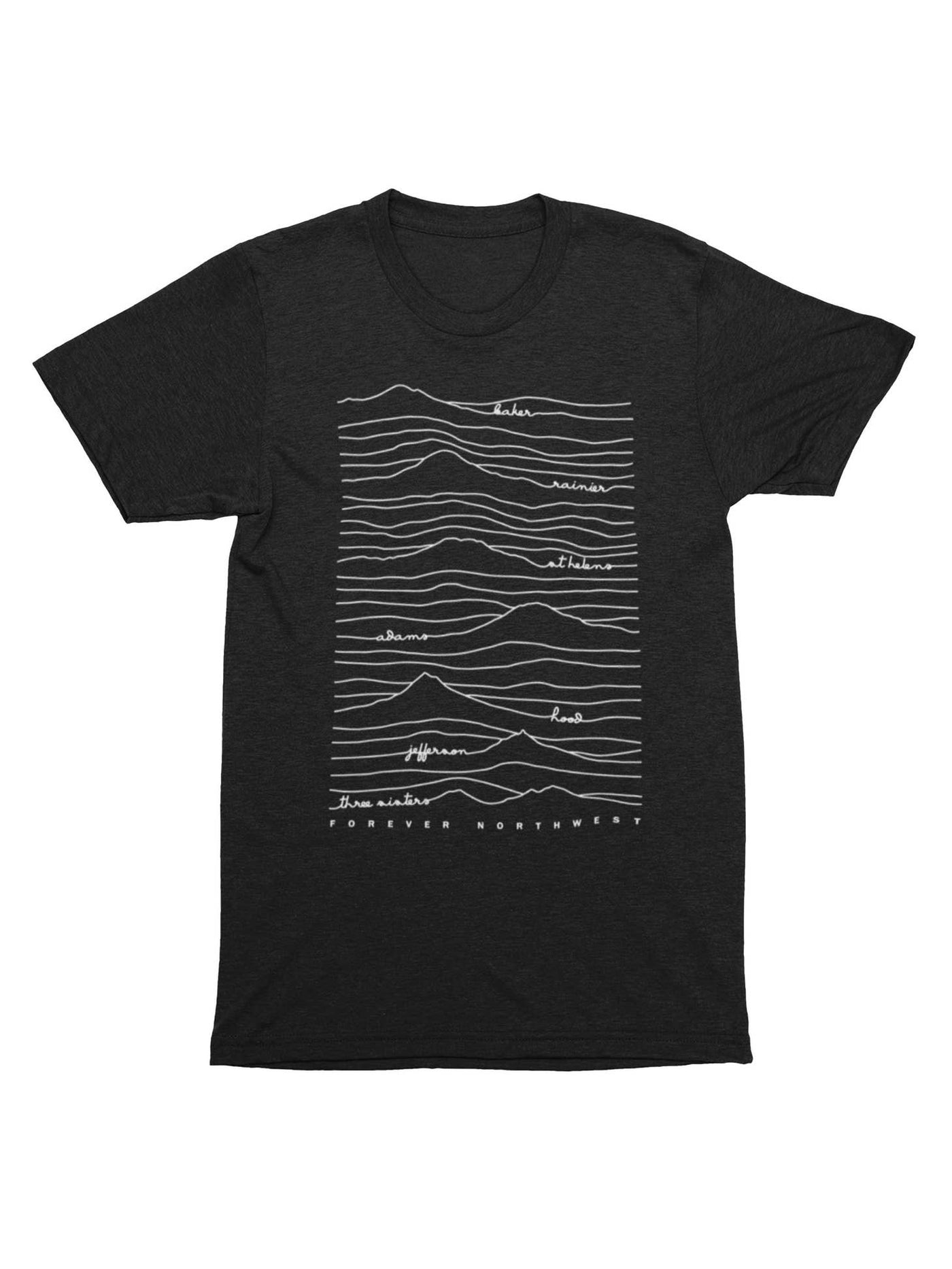 CASCADE MOUNTAIN RANGE tee MOSS