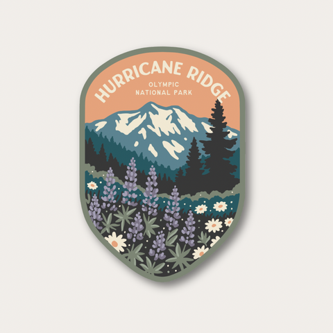 HURRICANE RIDGE sticker
