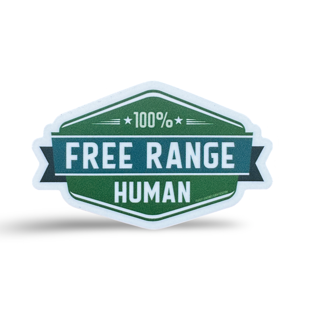 FREE RANGE sticker – MOSS