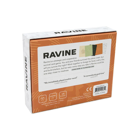 RAVINE: a strategic survival card game