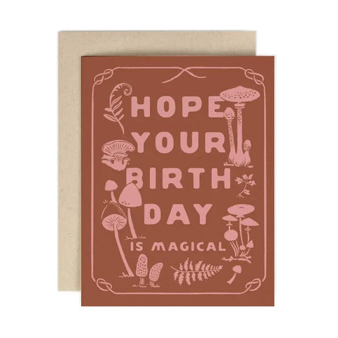 MAGICAL BIRTHDAY card