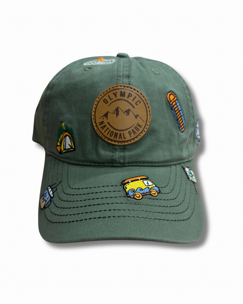 OLYMPIC NATIONAL PARK patched hat