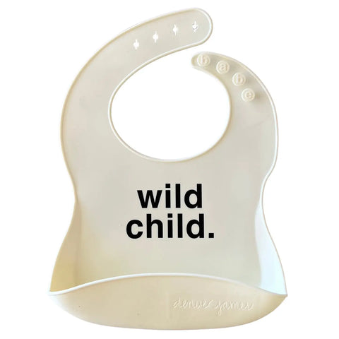 WILD CHILD baby bib