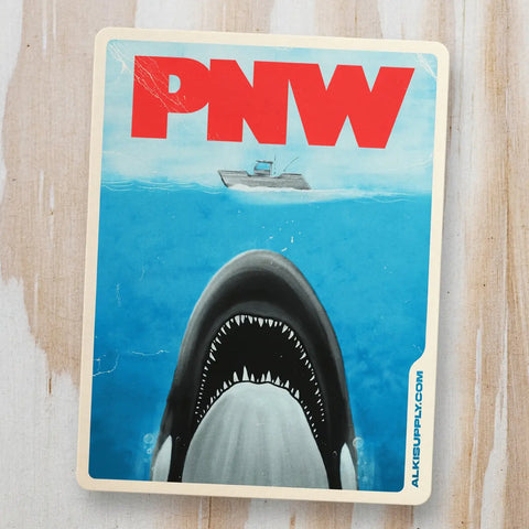 PNW JAWS sticker