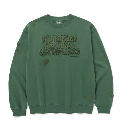 LOST IN THE MOSS crewneck