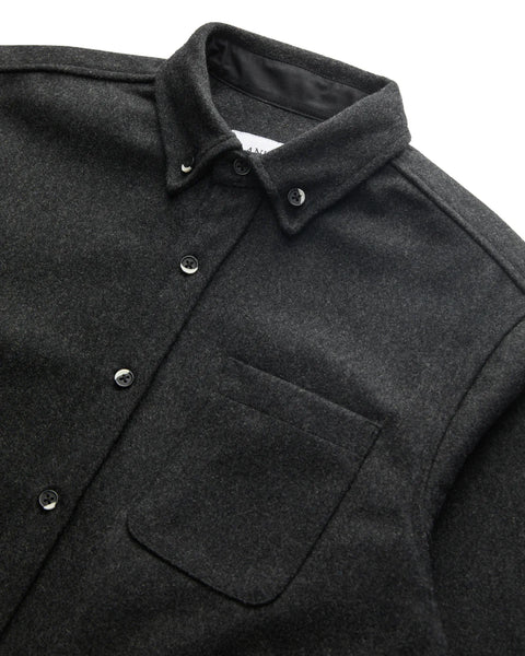 MELTON men’s tailored wool shirt