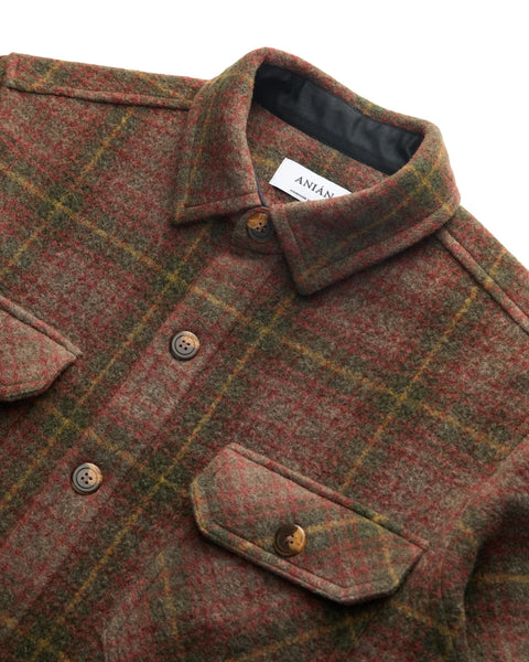 FIELD FLORENZIA men’s wool shacket