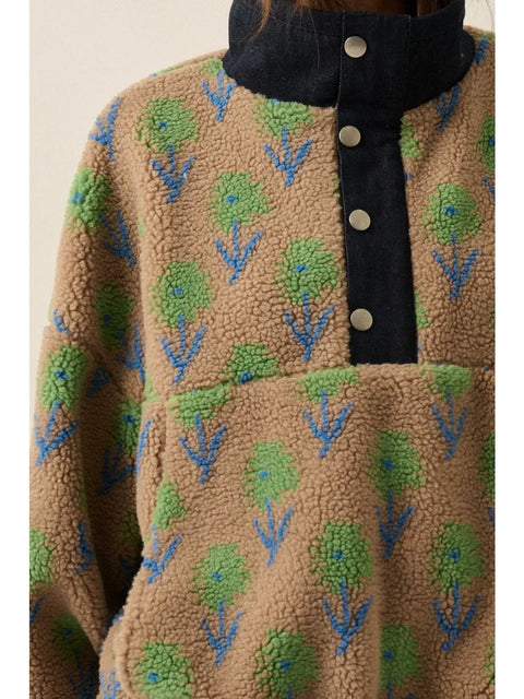 MARYMERE MEADOW fleece pullover