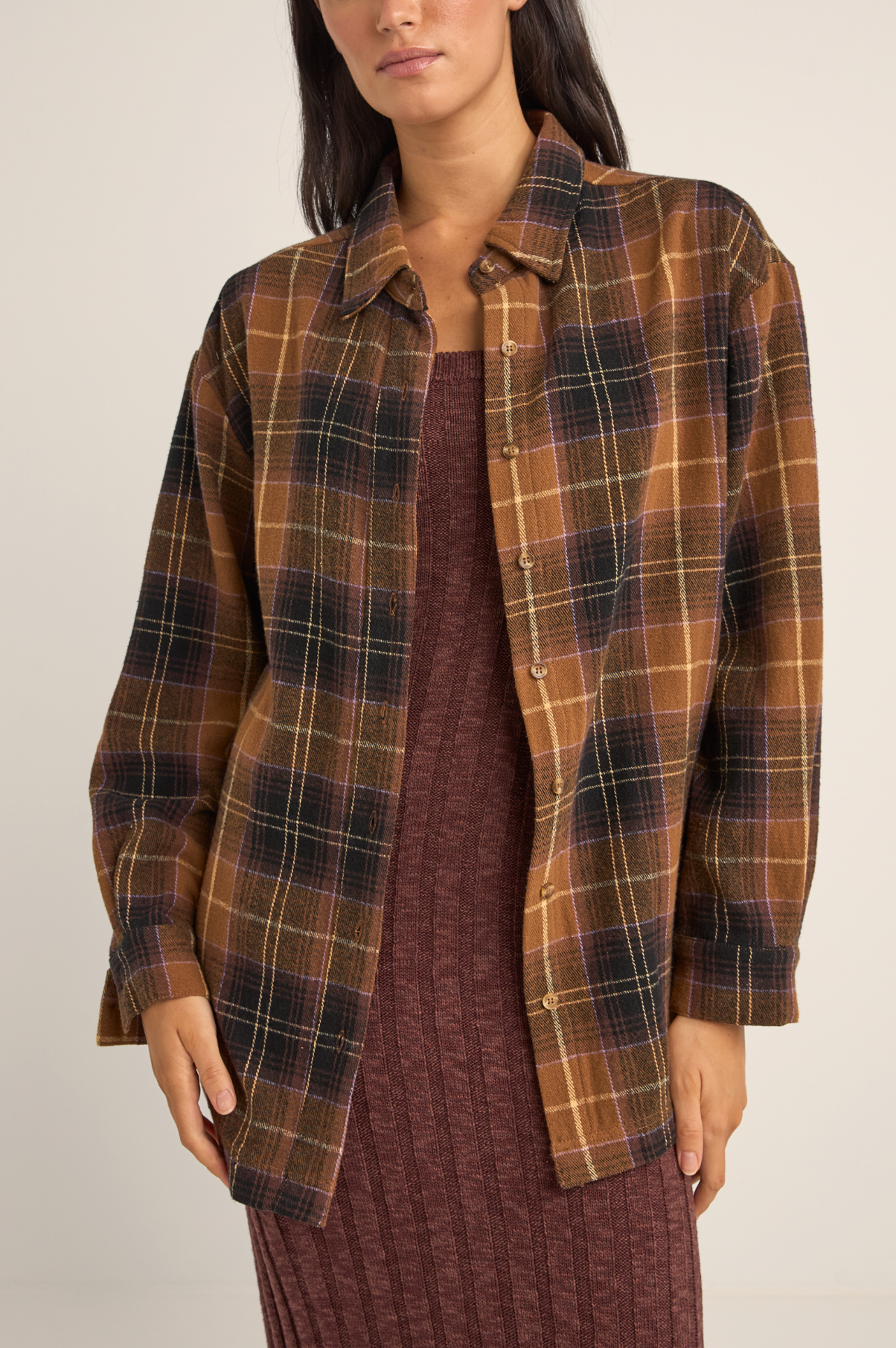 OASIS oversized flannel