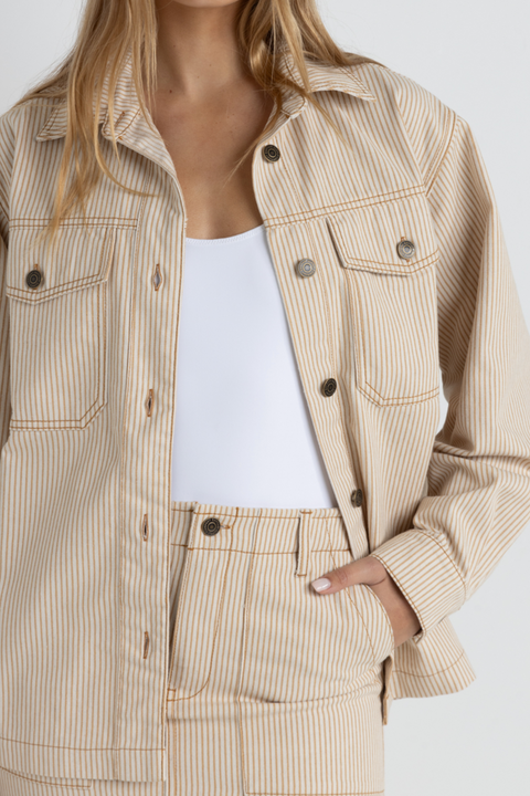 WILLA stripe jacket