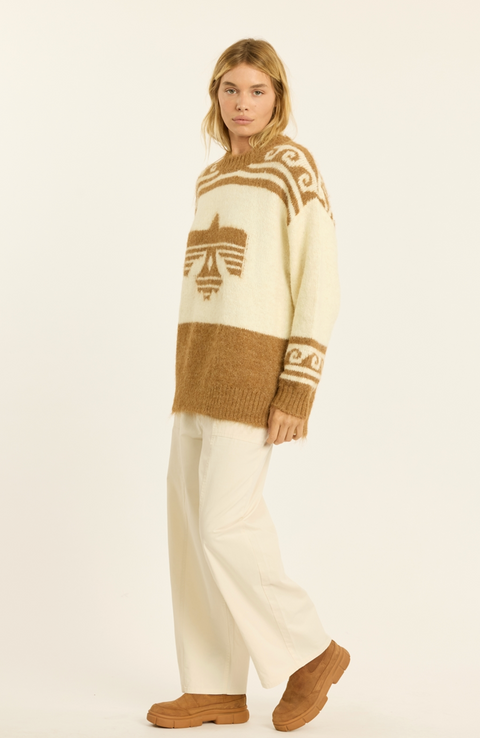 WILD AND FREE crew sweater