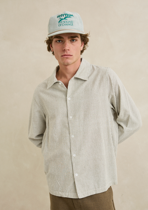 BANK STRIPE button up