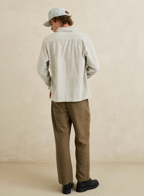 BANK STRIPE button up