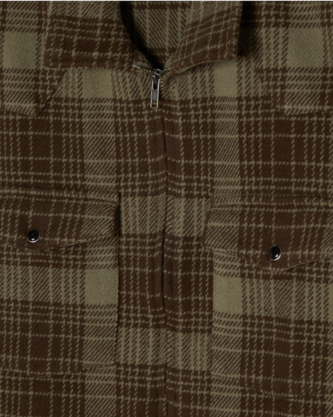 WILLIE zip shacket