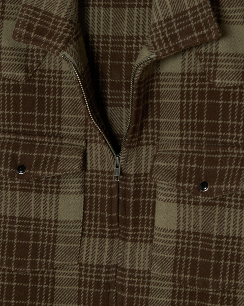 WILLIE zip shacket