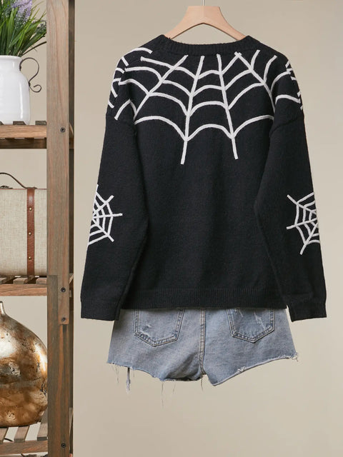 SPIDER WEB cardigan