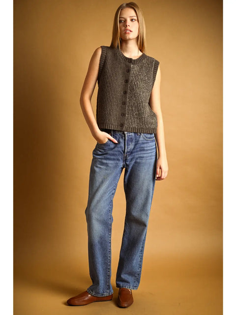 TIMBER TOWN sweater vest