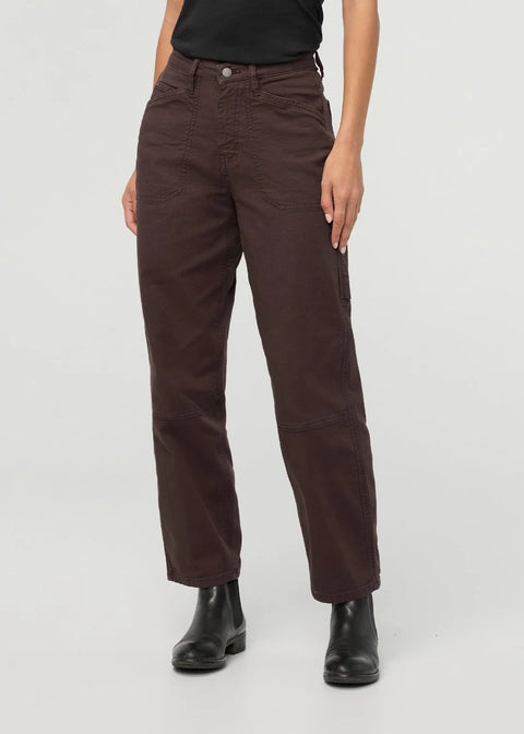 STRETCH CANVAS women's utility pant