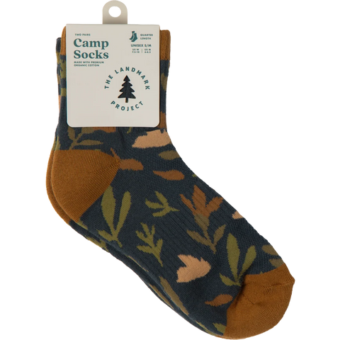 ALPINE FLORA quarter sock 2-pack