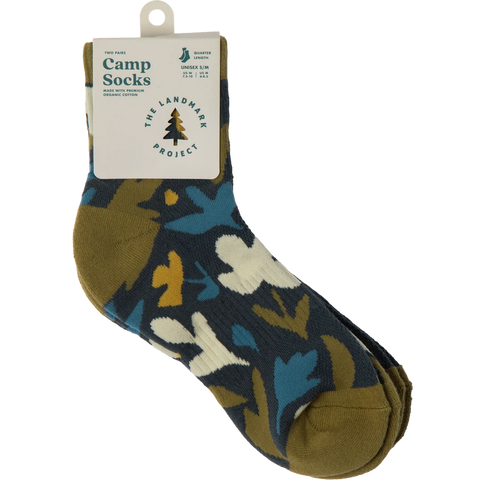 FOREST CANOPY quarter sock 2-pack