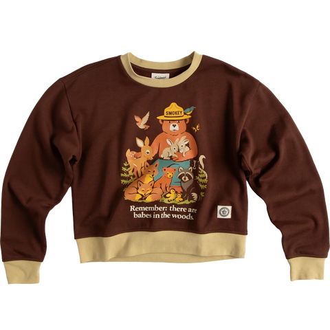 BABES IN THE WOODS crewneck