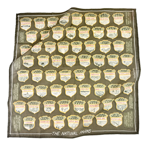 NATIONAL PARKS bandana