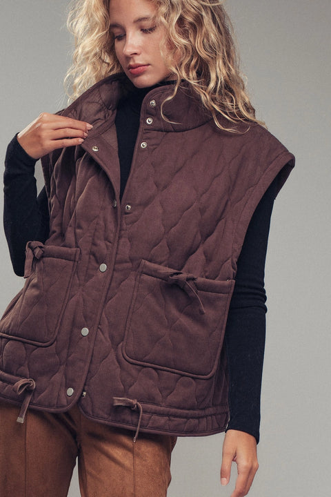 BRAMBLE quilted vest