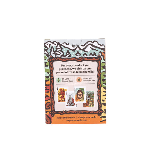 SEASONS OF SQUATCH playing cards