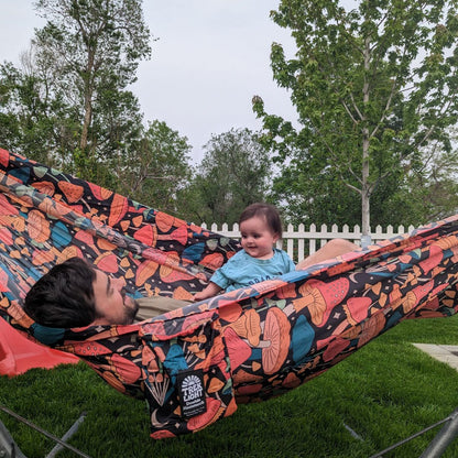 MIDNIGHT MUSHROOM double hammock