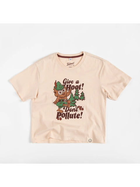 WOODSY OWL boxy tee