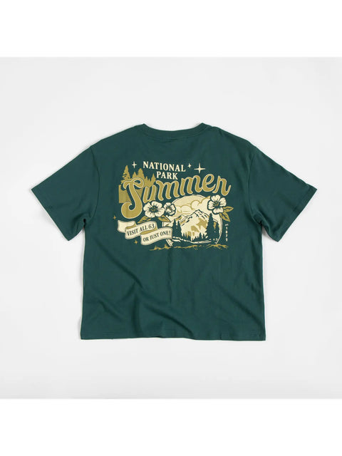 NATIONAL PARK SUMMER boxy tee