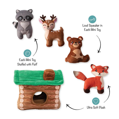ON CABIN TIME puzzle dog toy