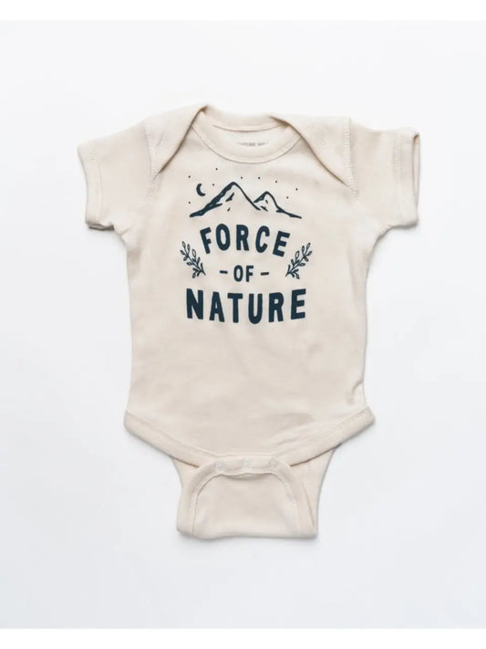FORCE OF NATURE onesie