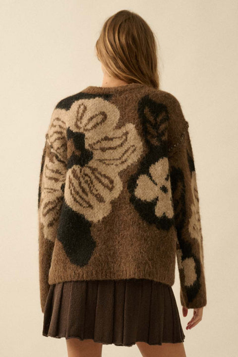 COTTAGE BOUND fuzzy sweater