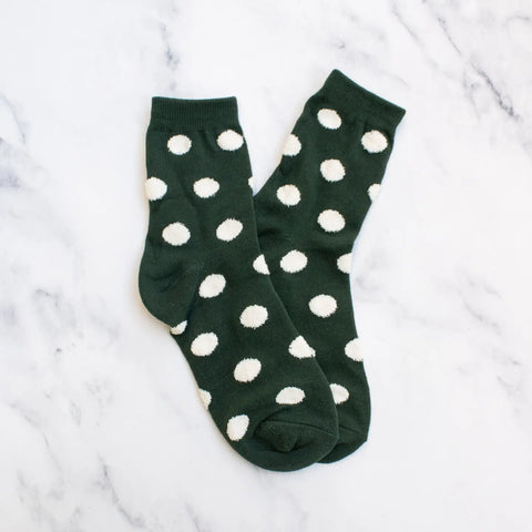 POLKA PUFF socks