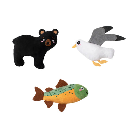 LAKE CRUISERS 3-piece dog toys