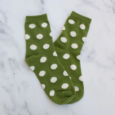 POLKA PUFF socks
