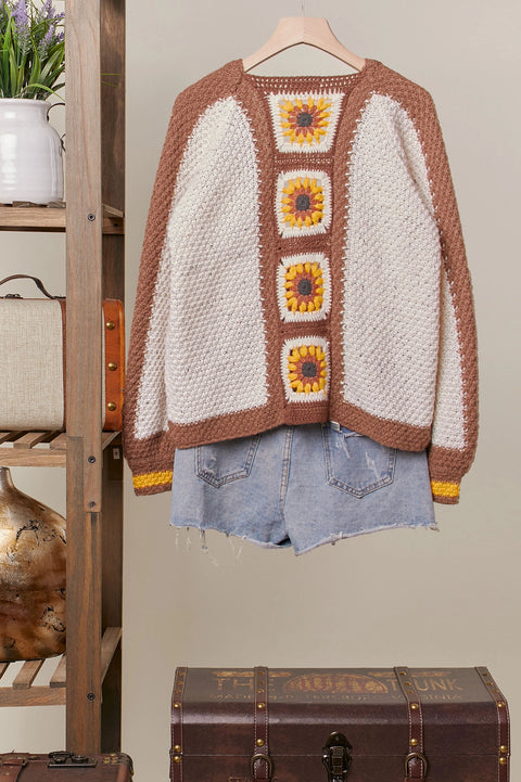 AUTUMN STITCHES cardigan