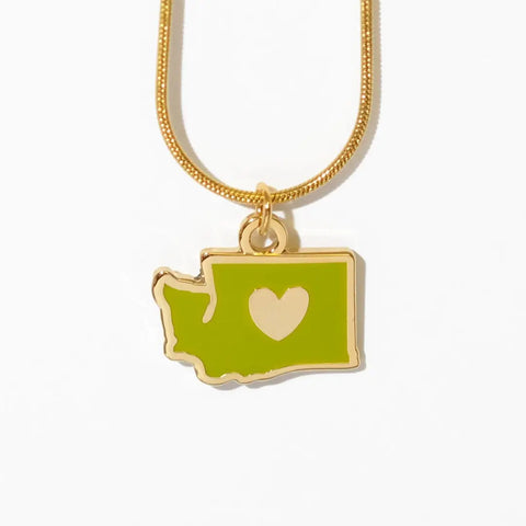 WA HEART necklace