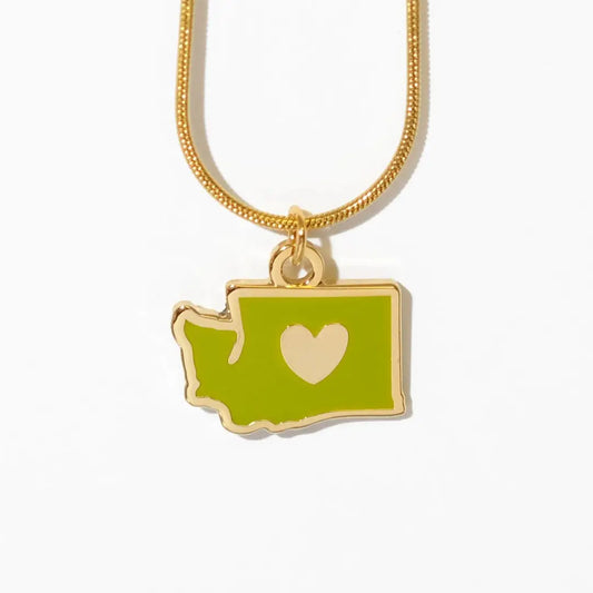 WA HEART necklace