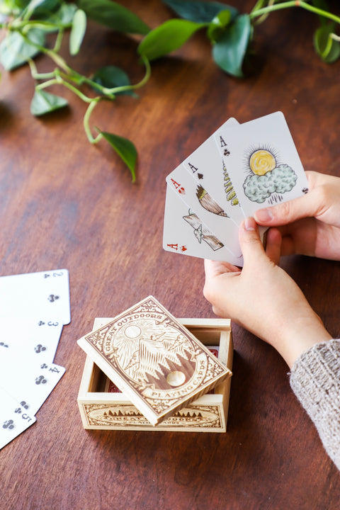 GREAT OUTDOORS playing cards