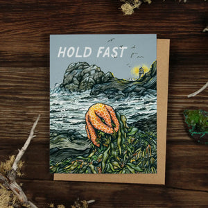 HOLD FAST card