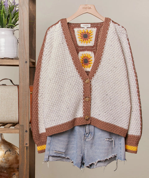 AUTUMN STITCHES cardigan